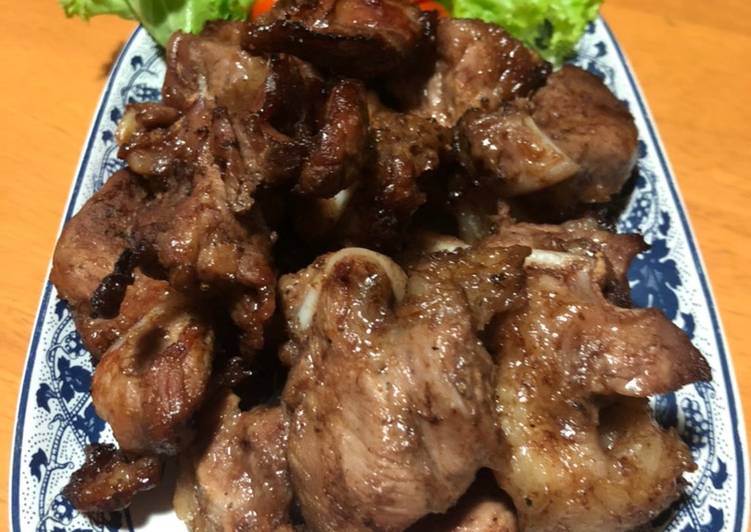 หมูอบซอสบาร์บีคิว