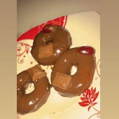 Chocolate Glade donut 😍🤩 A picture of Chocolate Glade donut 😍🤩.