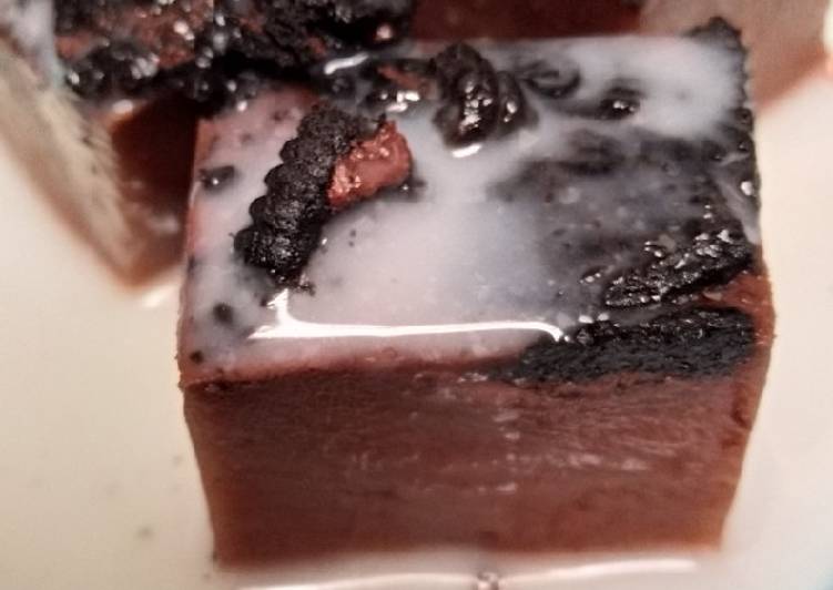 Resep Puding Coklat Oreo Anti Gagal
