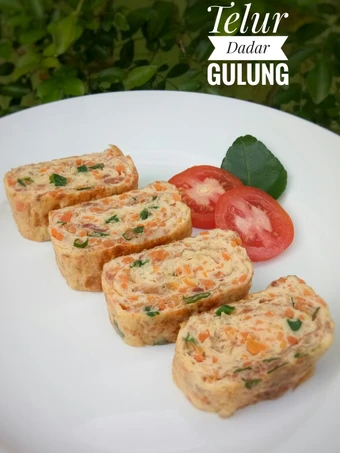 Langkah Gampang Menyiapkan Resep 189. Telur Dadar Gulung/Egg Rolls/Gyeran Mari yang Menggugah Selera Anti Ribet, Lezat Sekali