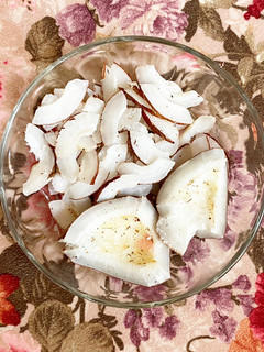 عکسی از دستور چیپس نارگیل