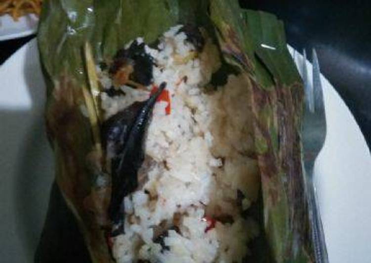 Bagaimana memasak Nasi bakar ati ampela Anti Gagal