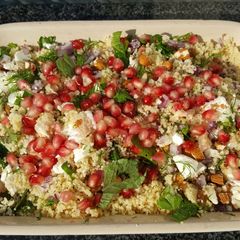 A picture of Herby feta couscous salad.