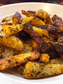 Una foto de Papas crocantes al horno