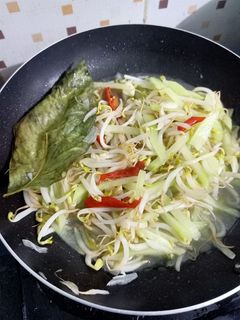 Foto resep Tumis tauge labu