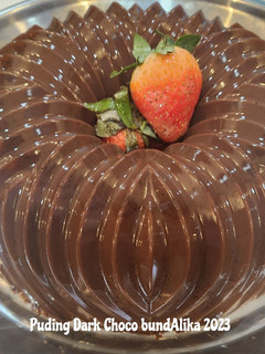 Foto resep Pudding Dark Chocolate