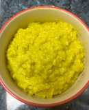 Risotto de curry con leche de coco en Thermomix