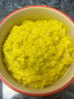 Una foto de Risotto de curry con leche de coco en Thermomix