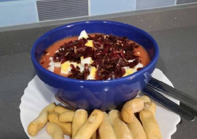 Salmorejo al estilo cordobés