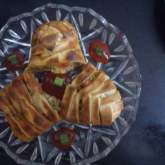 A picture of Stuffed Braided Bread.