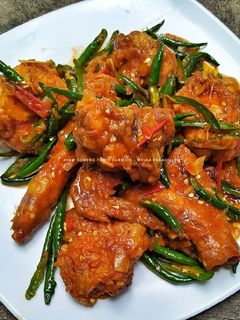 Foto resep Ayam Goreng Tumis Cabe Ijo