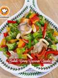 👩‍🍳Brokoli Goreng Capsicum Tricolor