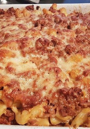 A picture of Baked Ziti.