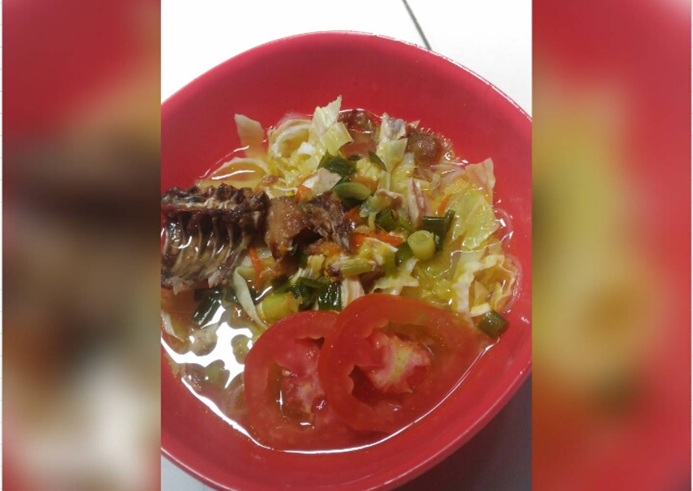 Soto ayam favorit