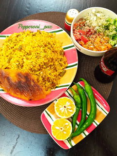 عکسی از دستور لوبیا پلو