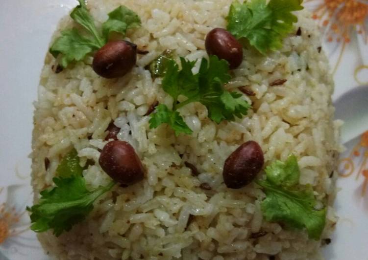 Easiest Way to Prepare Speedy Masala Peanut Rice