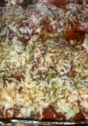 A picture of 30 minute Spinach&mushroom ricotta and pizza Stuffed shells.