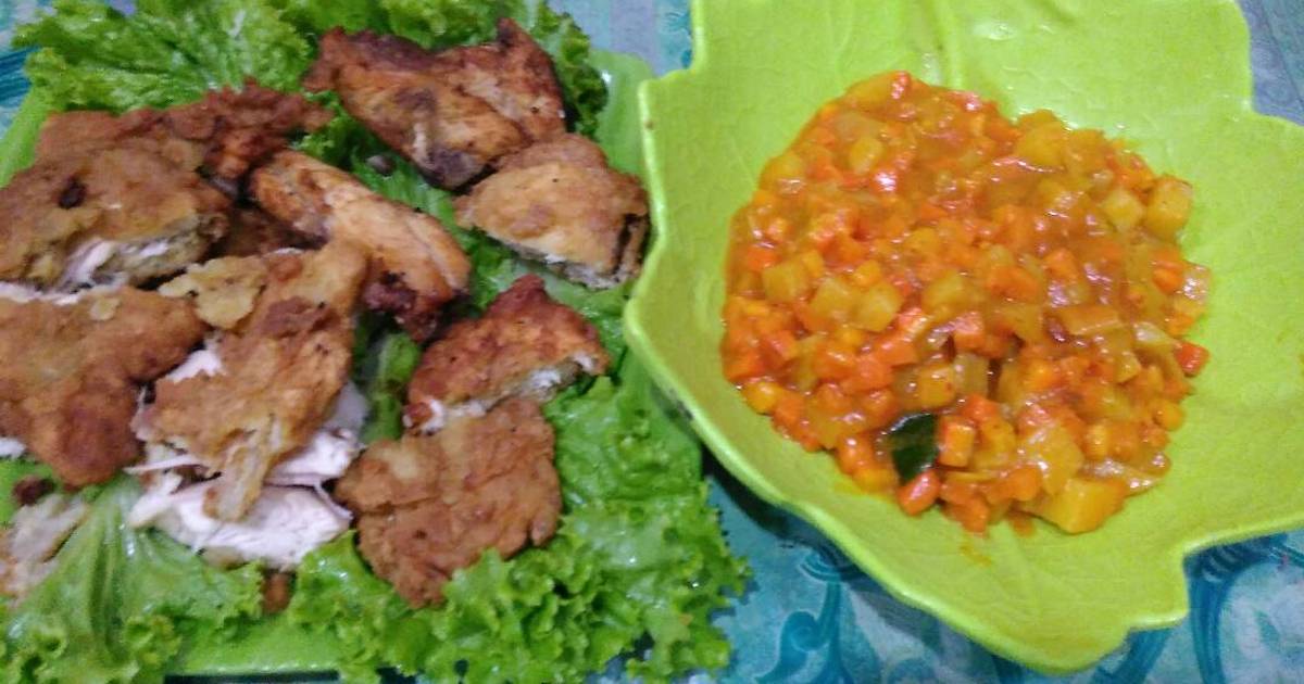 Resep Chicken katsu curry oleh Suci Maghfilani (Ummu 