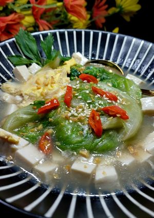 Foto resep Lettuce Head Soup (855)