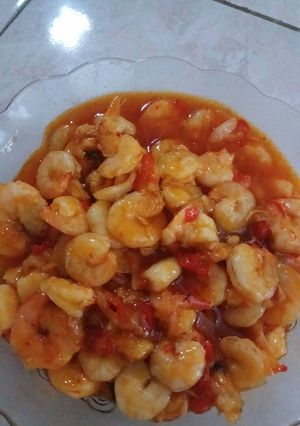 Foto resep Udang asam manis sambal bangkok