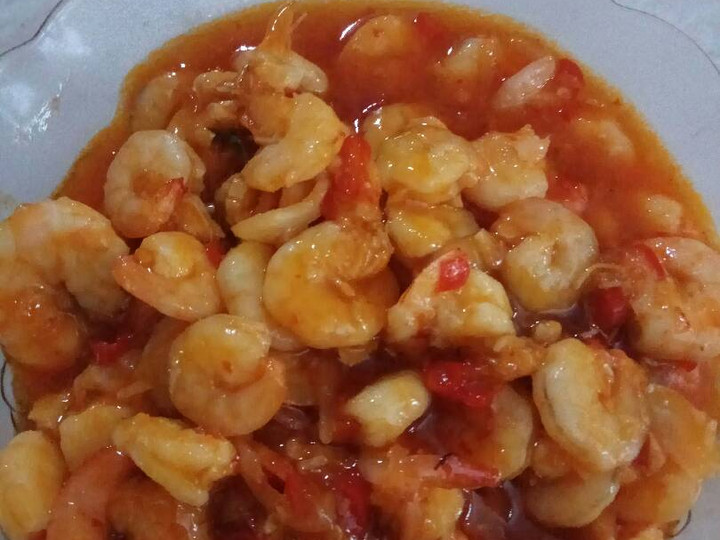 Langkah Mudah untuk Menyiapkan Udang asam manis sambal bangkok Ekonomis