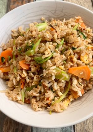 รูปของ ข้าวผัดไข่ผักรวม