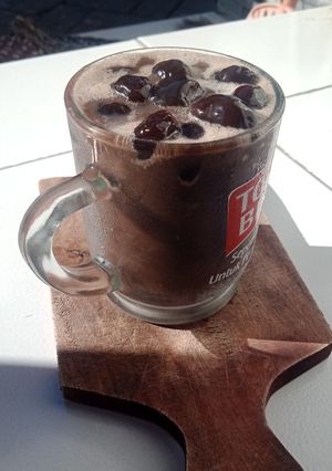 Foto resep Sii bobba choco kenyol 😂
