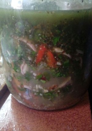 Una foto de Cuajo a mi escabeche