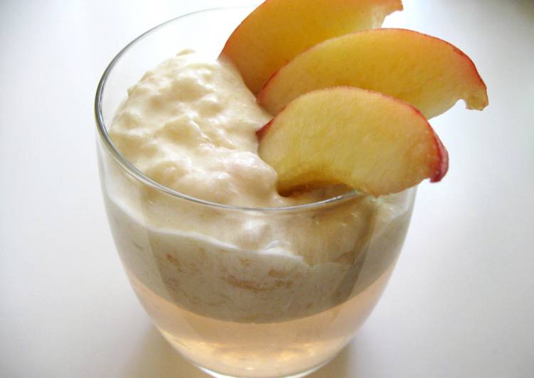 Simple Way to Make Super Quick Homemade Peach Fool &amp; Peach Jelly