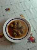 Albóndigas de liebre en salsa