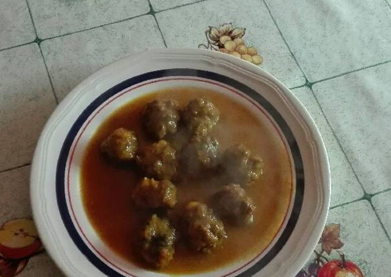 Albóndigas de liebre en salsa