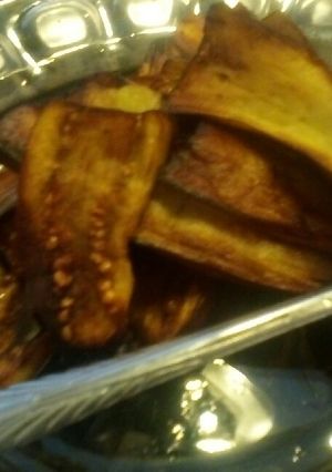 عکسی از دستور بادمجان🍆و کدو سرخ کرده😋