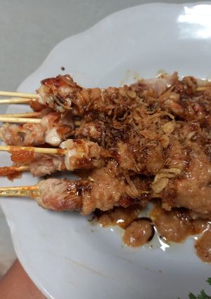 Foto resep Sate Ayam Bumbu Kacang