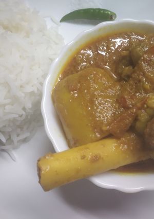 A picture of Mutton kosha.