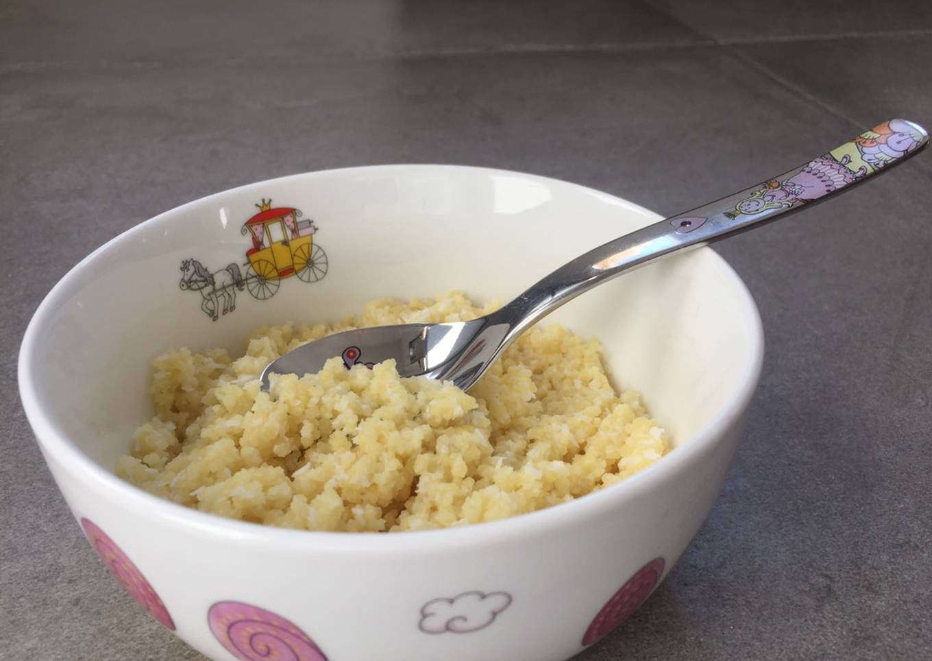 Cuscús con coco. Desayuno diferente, sano, rápido y sin azúcar