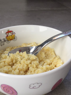Una foto de Cuscús con coco. Desayuno diferente, sano, rápido y sin azúcar