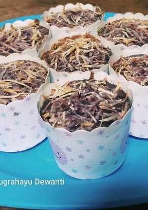 Foto resep Cheese Black Glutinous Muffin
