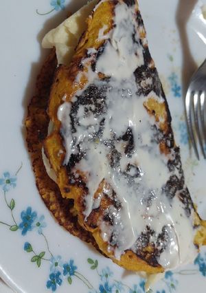 Una foto de Cachapa caraqueña