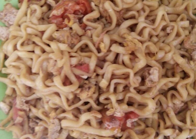 Cara Gampang Menyiapkan Bakmi goreng sederhana, Lezat Sekali