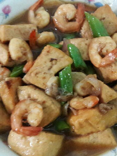Foto resep Tumis tahu udang buncis
