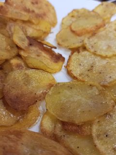 Una foto de Chips de patata al horno