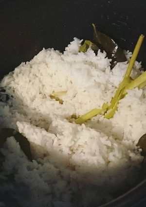 Foto resep Nasi Uduk Rice Cooker