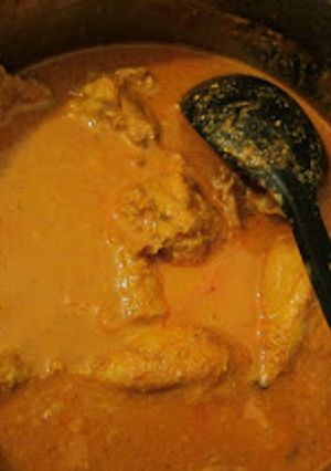 A picture of Chicken Kolhapuri.