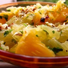 A picture of Sweet Lime + Orange Salad and 3 Cheers to Gagan Narang!!.