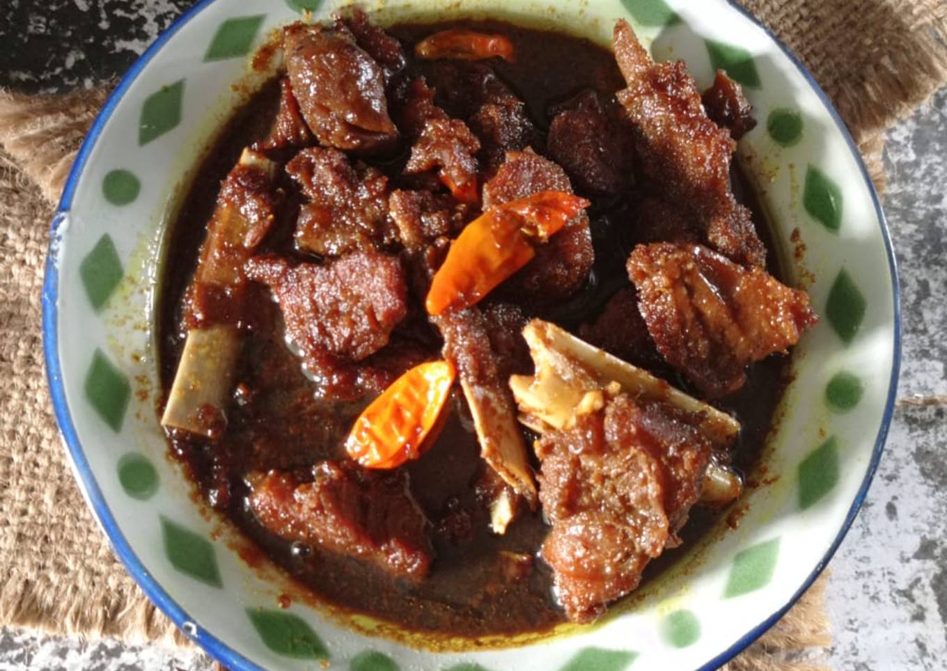 Tengkleng Rica Kambing