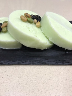 Una foto de Helado 🍦 de MELÓN 🍈 sabroso