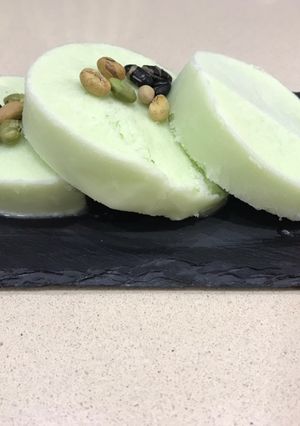 Una foto de Helado 🍦 de MELÓN 🍈 sabroso