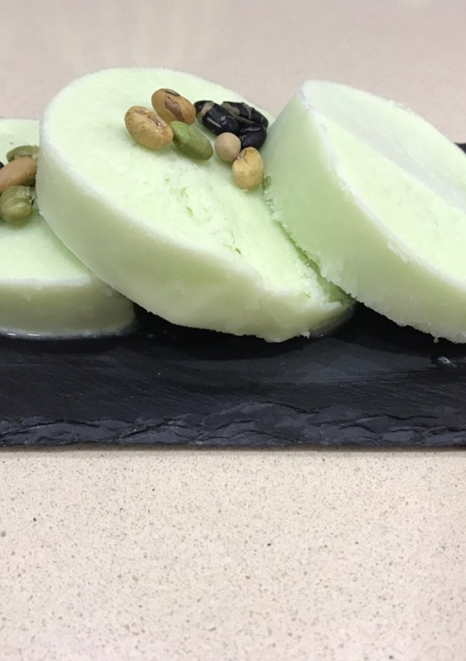 Una foto de Helado 🍦 de MELÓN 🍈 sabroso