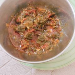 A picture of Palak Bhaji.