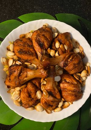 صورة لوصفة دبابيس دجاج مشويه